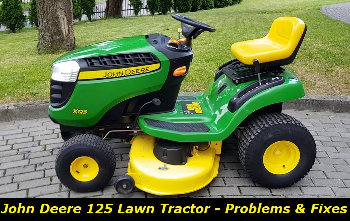 John deere 2024 125 lawn mower