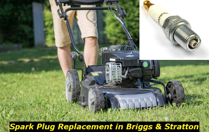 Briggs and stratton lawn best sale mower spark plug replacement